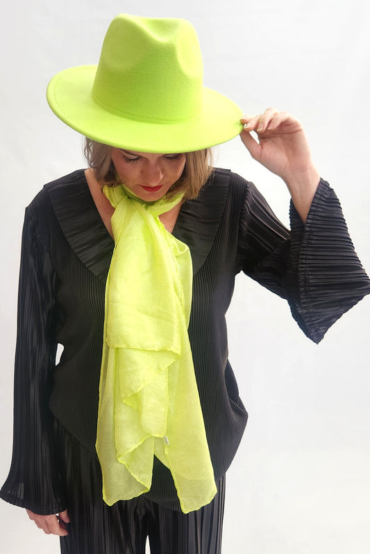 Scarf - Lime green